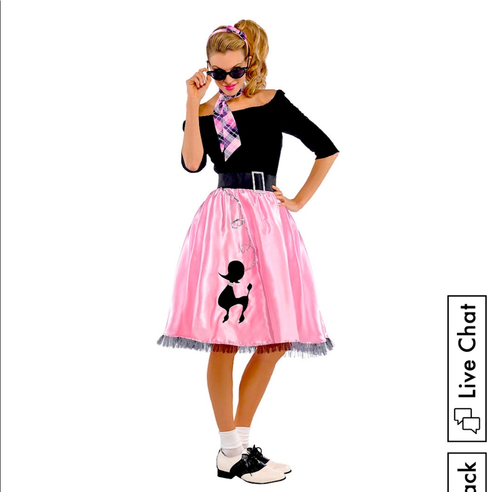 Poodle skirt costume